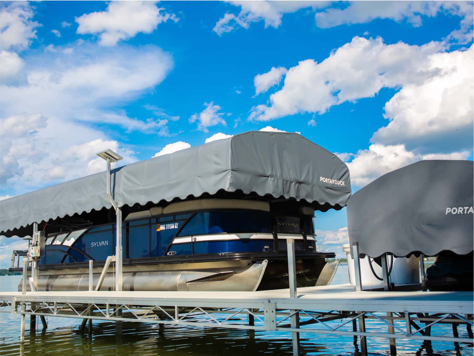 Permaport Boat Vertical boat lift vs. Cantilever boat lift